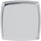 Jeffrey Alexander 1-1/4" Overall Length Polished Chrome Square Renzo Cabinet Knob 141PC - alternate 6
